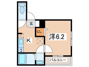 MELDIA原当麻の物件間取画像